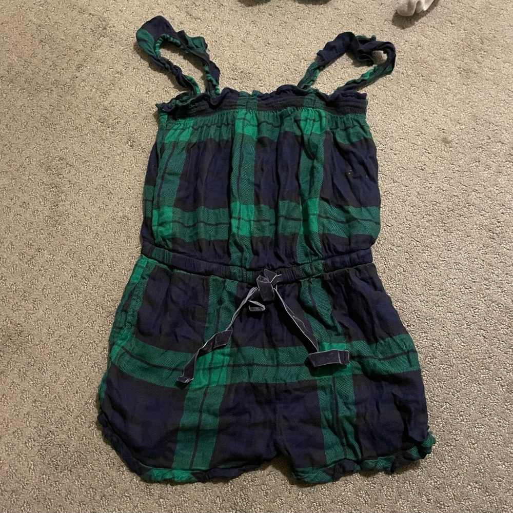 Aerie flannel romper